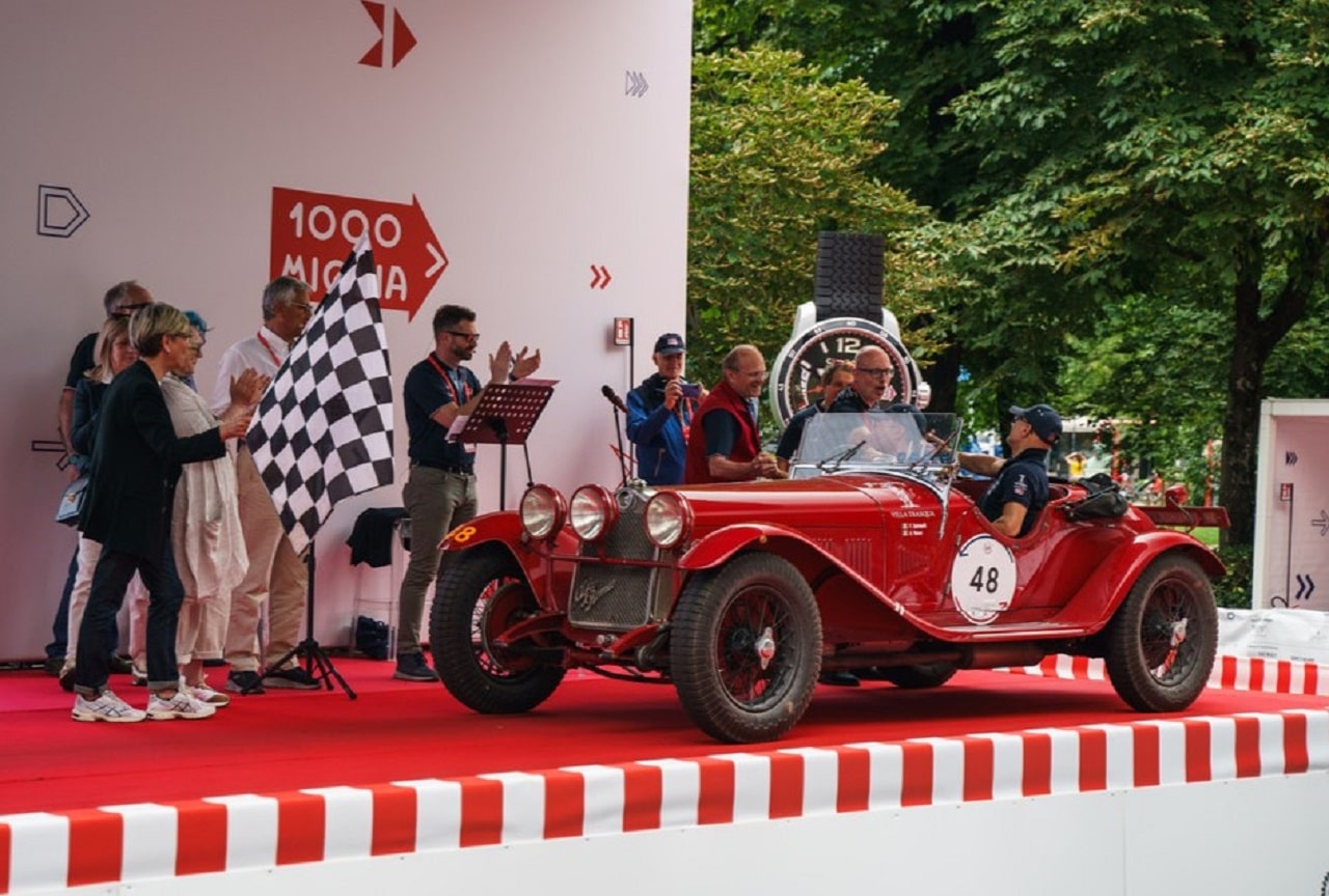 1000 Miglia 2024: Andrea Vesco e Fabio Salvinelli campioni per la quarta volta di fila