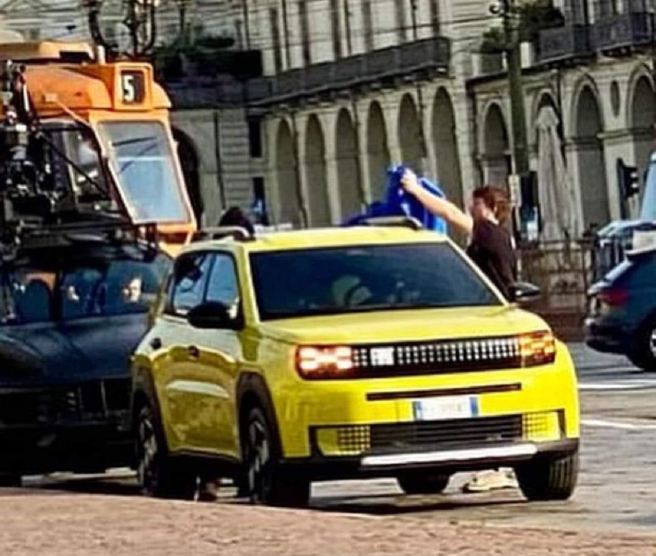 Fiat Panda 2024: prima immagine in strada