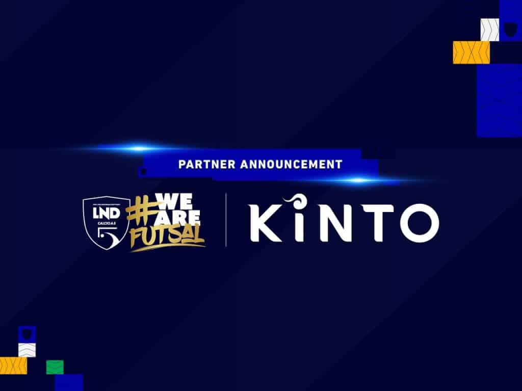Kinto Italia diventa partner della Divisione Calcio a 5