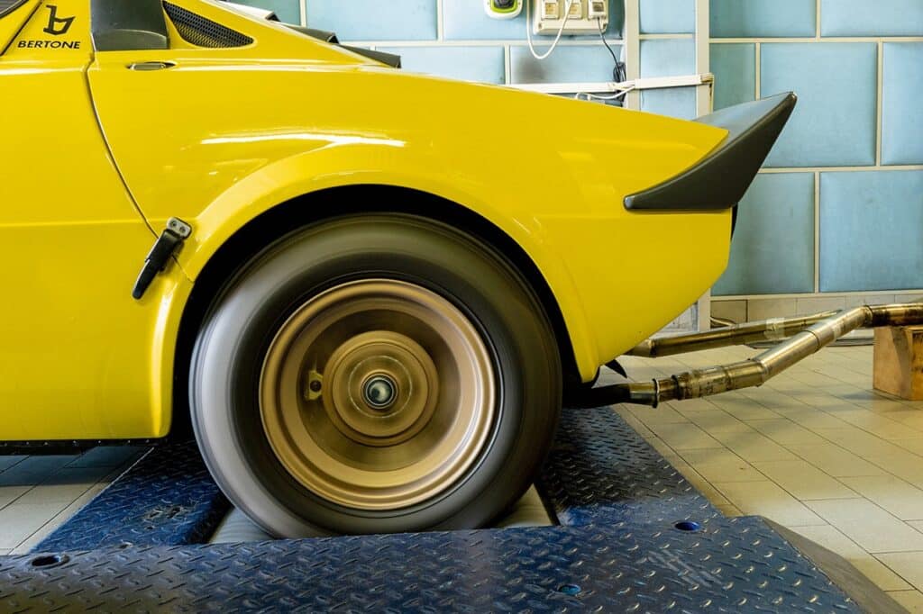Lancia Stratos biocarburante