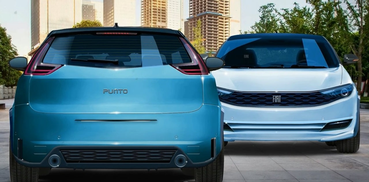 Nuova Fiat Punto: ecco come potrebbe essere una futura generazione [VIDEO RENDER]