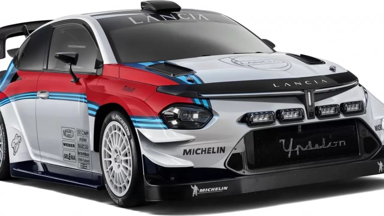 Nuova Lancia Ypsilon WRC con livrea Martini: ecco come potrebbe apparire [RENDER]