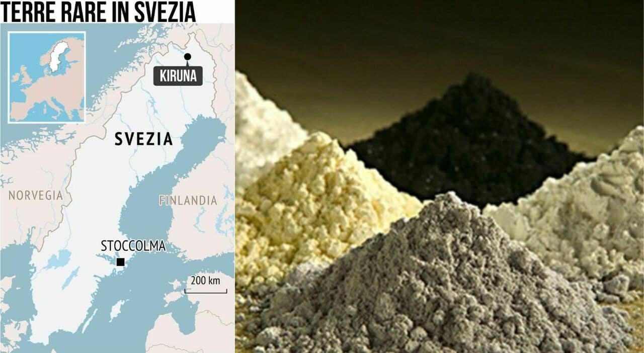 Terre rare: scoperto in Norvegia il più grande giacimento d’Europa