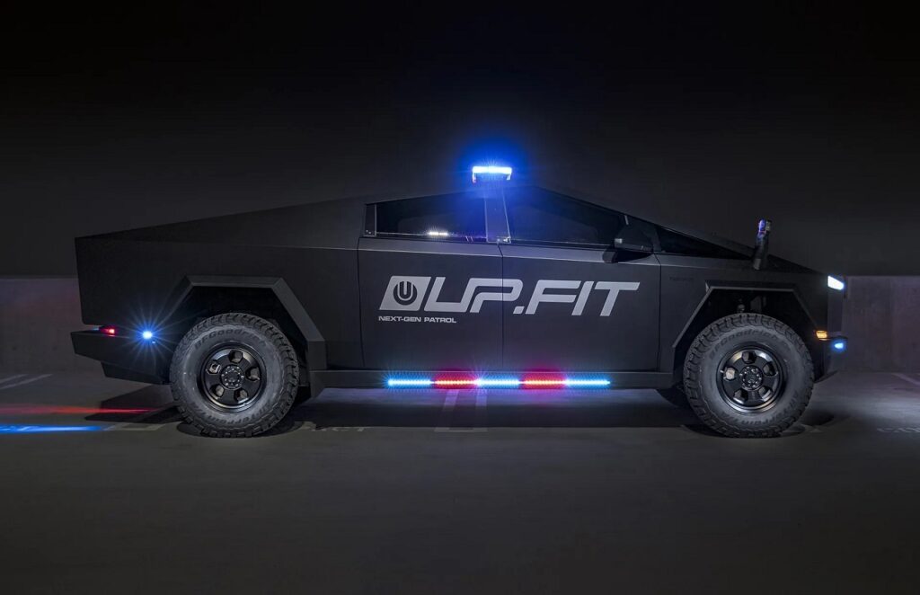 Tesla Cybertruck Polizia