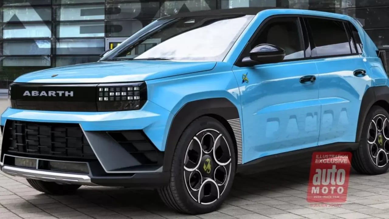 Abarth Grande Panda: ecco come potrebbe apparire [RENDER]