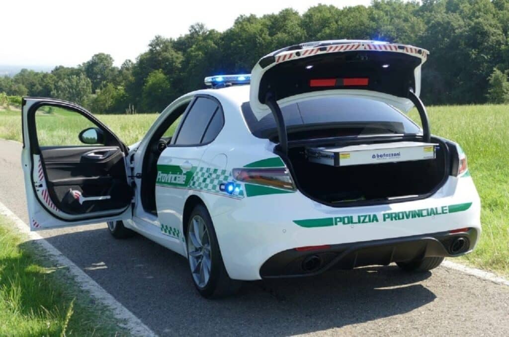 Alfa Romeo Giulia Polizia Provinciale Pavia 1