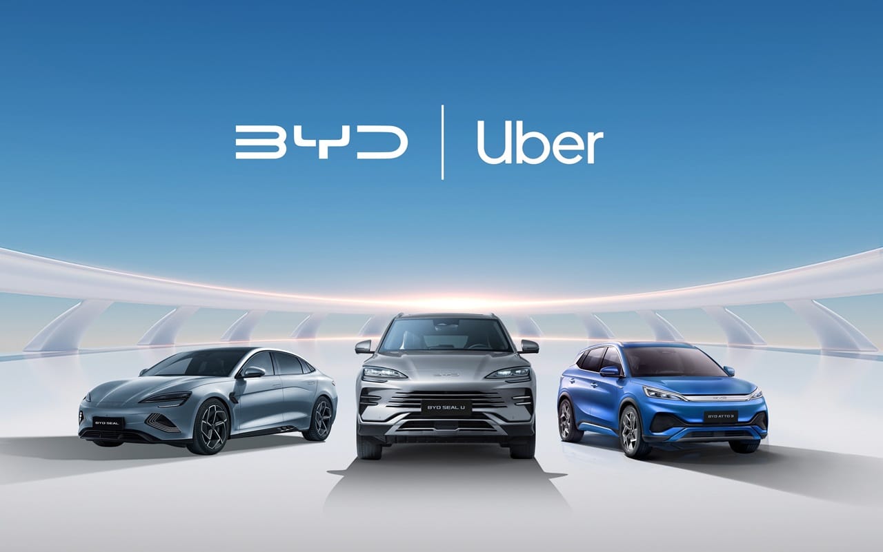 Uber e BYD collaborano per accelerare la transizione verso i veicoli elettrici