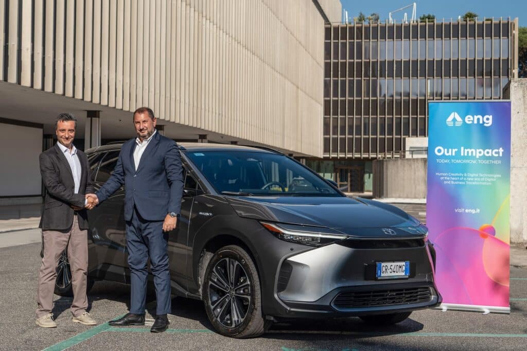 Engineering sceglie Toyota e Kinto per accelerare l’elettrificazione della sua flotta
