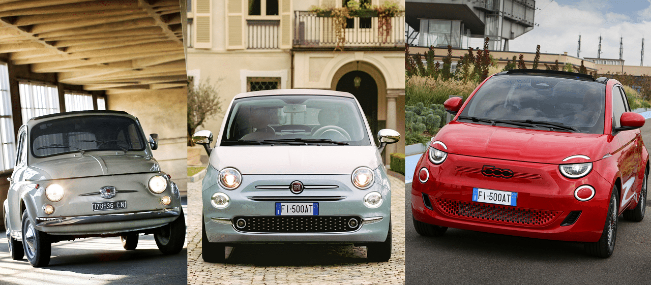 Fiat 500 festeggia oggi 67 anni