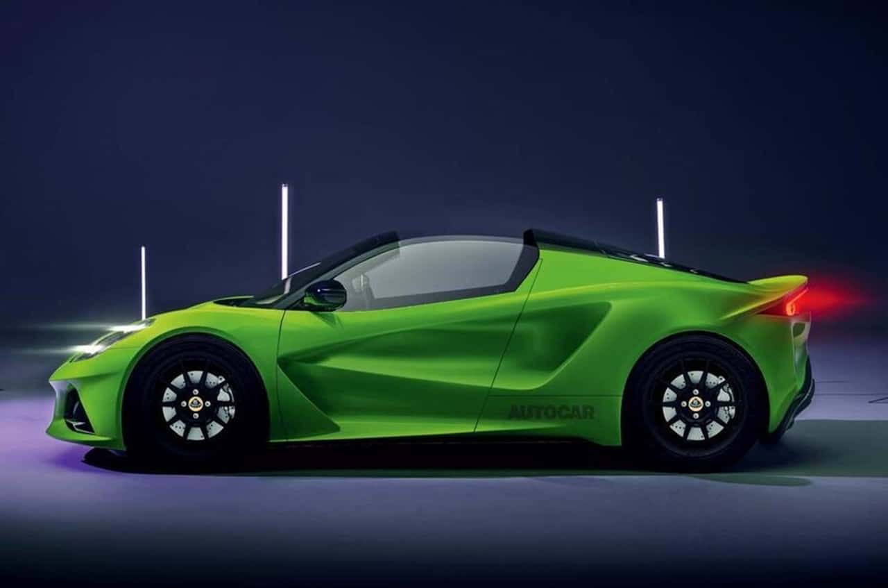 Lotus Type 135: il debutto potrebbe essere posticipato per la batteria [RENDER]