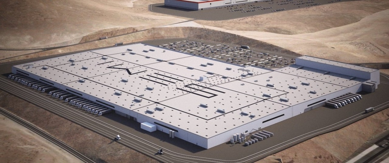 Tesla condivide il rendering della sua nuova fabbrica di camion