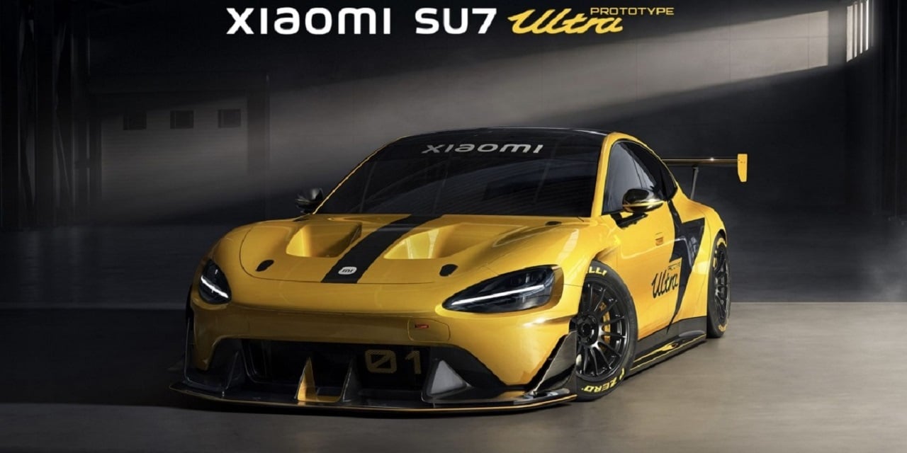 Xiaomi SU7 Ultra: i cinesi svelano la versione da oltre 1.500 cavalli per battere ogni record