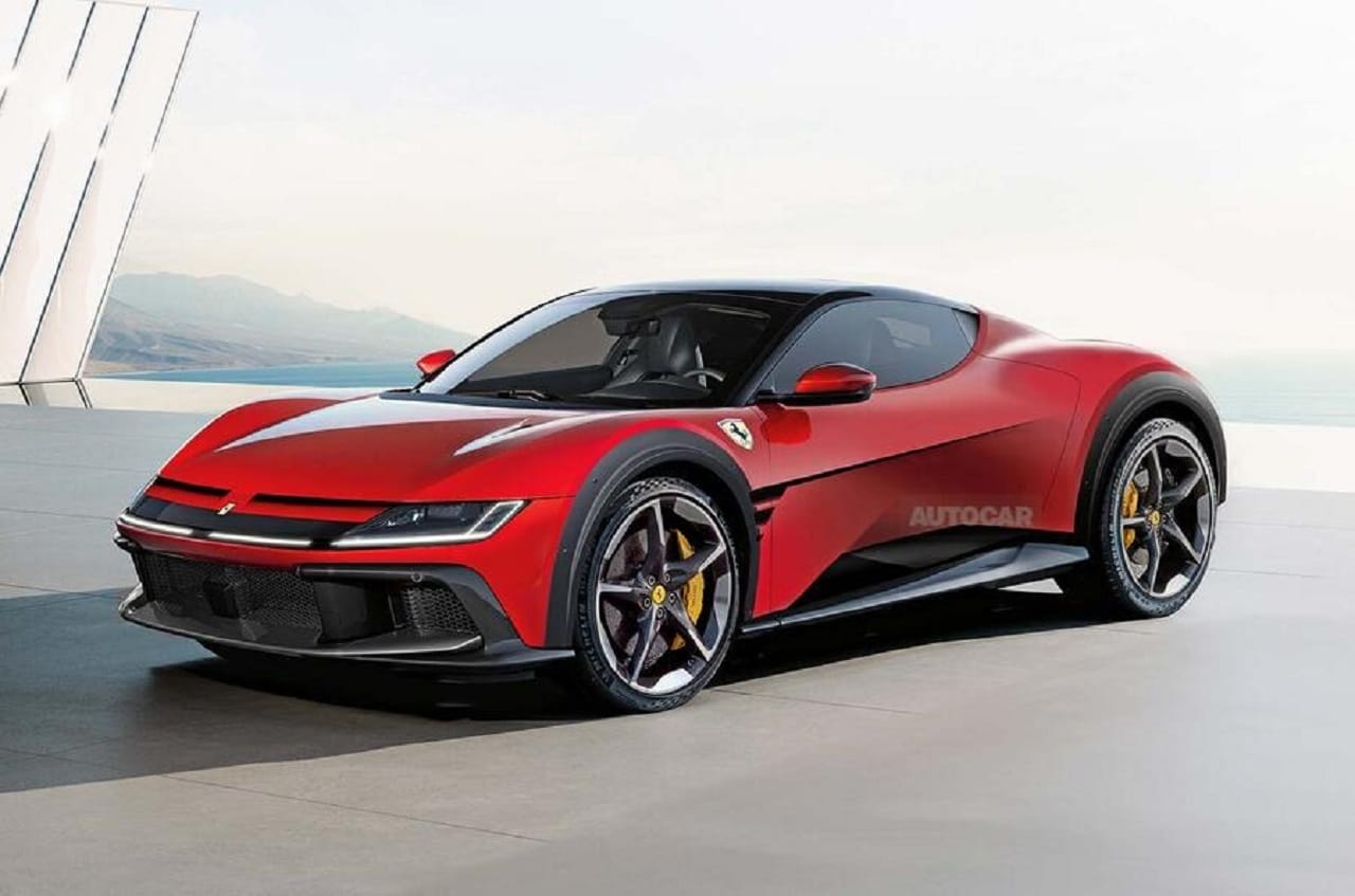 Ferrari elettrica: nuova ipotesi di design [RENDER]