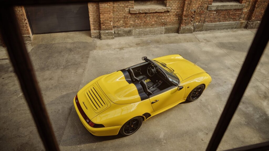 Un’opera d’arte automobilistica: la Porsche 911 Speedster di Luca Trazzi