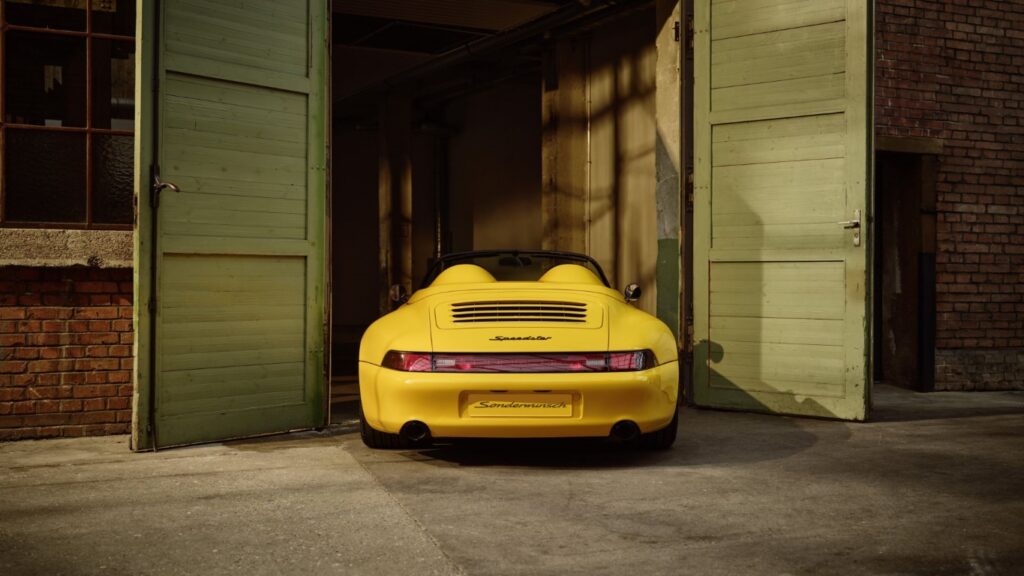 Un’opera d’arte automobilistica: la Porsche 911 Speedster di Luca Trazzi