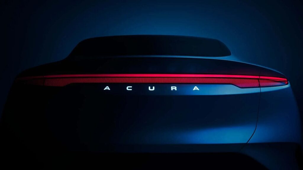 Acura anticipa il nuovo SUV coupé che debutterà alla Monterey Car Week [TEASER]