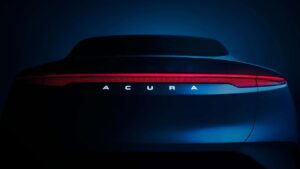 Acura anticipa il nuovo SUV coupé che debutterà alla Monterey Car Week [TEASER]
