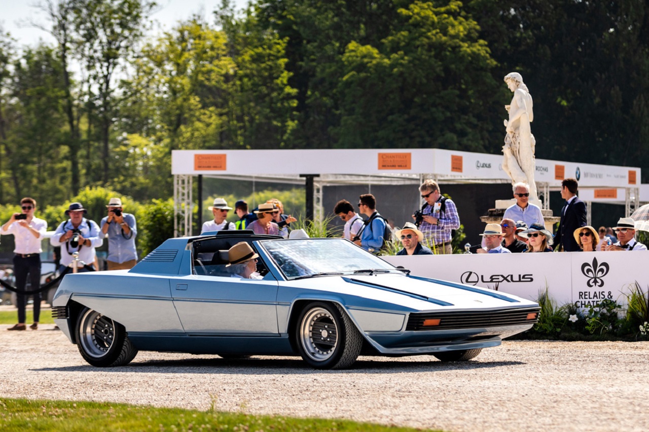 Ferrari 308 GT Rainbow della Collezione ASI Bertone partecipa al Concorso di Eleganza di Pebble Beach