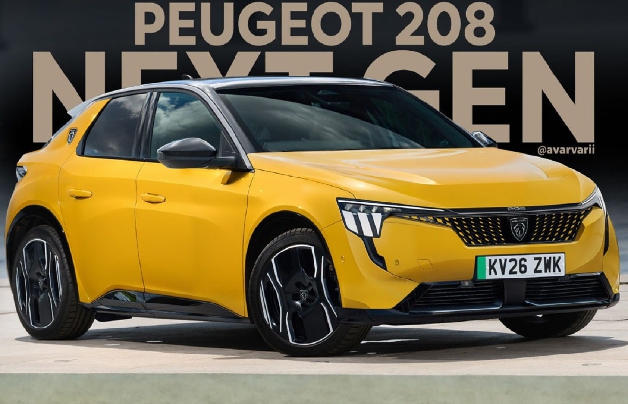 Nuova Peugeot 208: sarà questo il suo design? [RENDER]