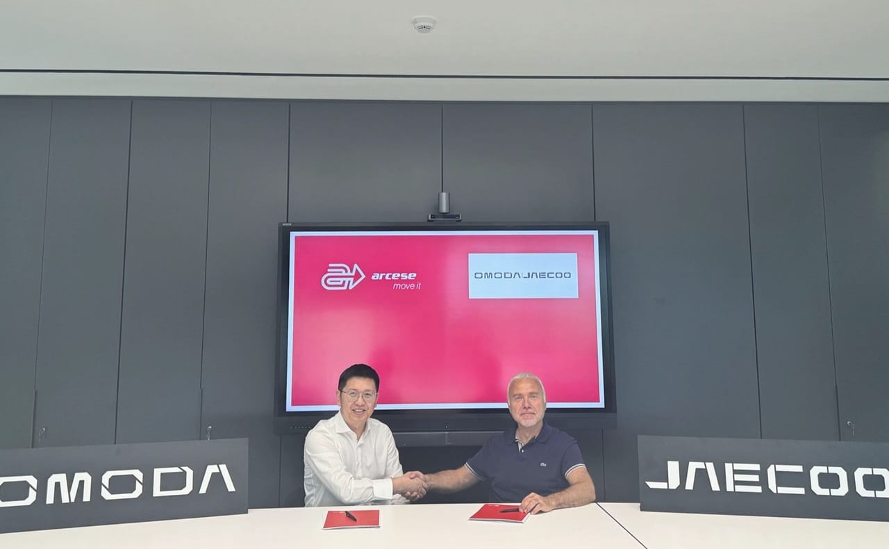 Omoda e Jaecoo annuncia collaborazione con il Gruppo Arcese