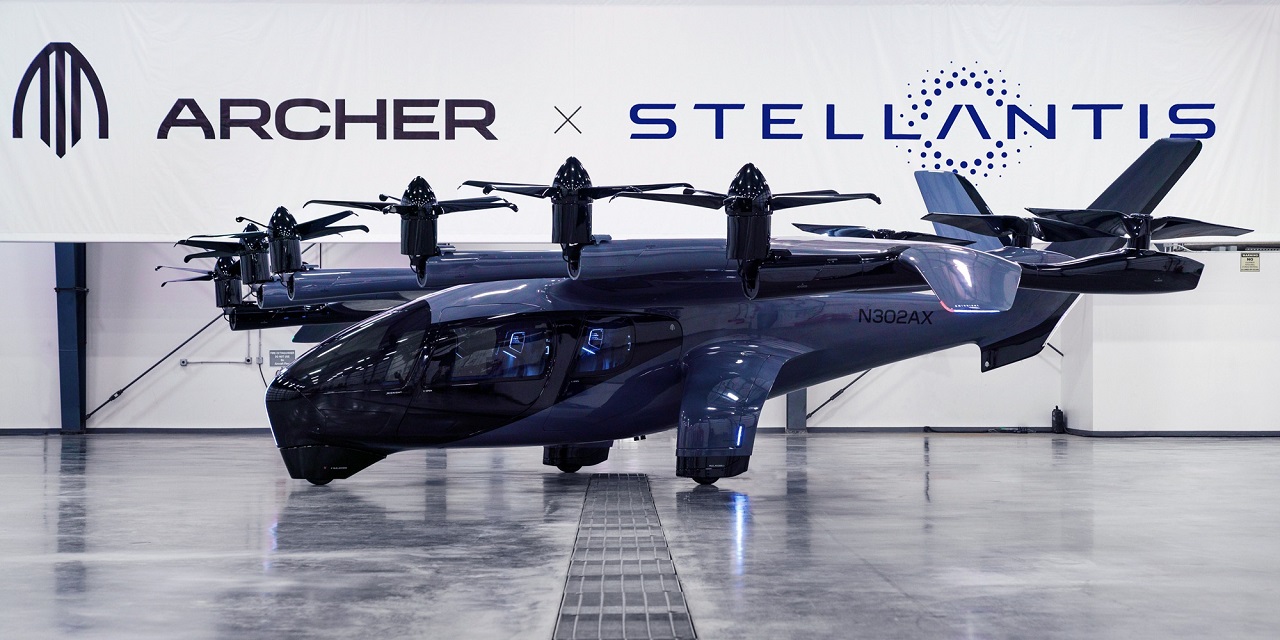 Stellantis: nuovi finanziamenti per Archer Aviation