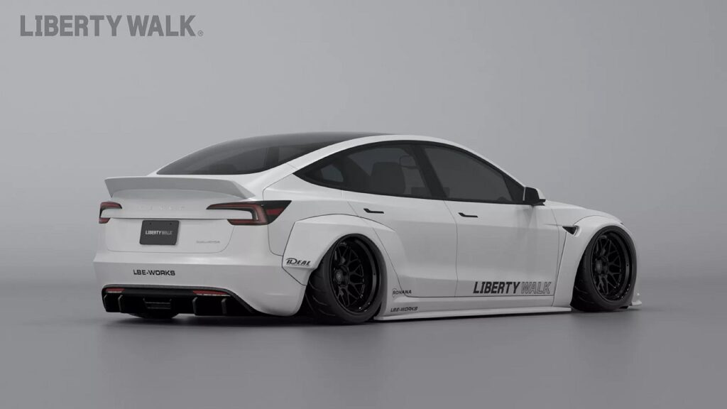 Tesla Model 3 - Liberty Walk 1