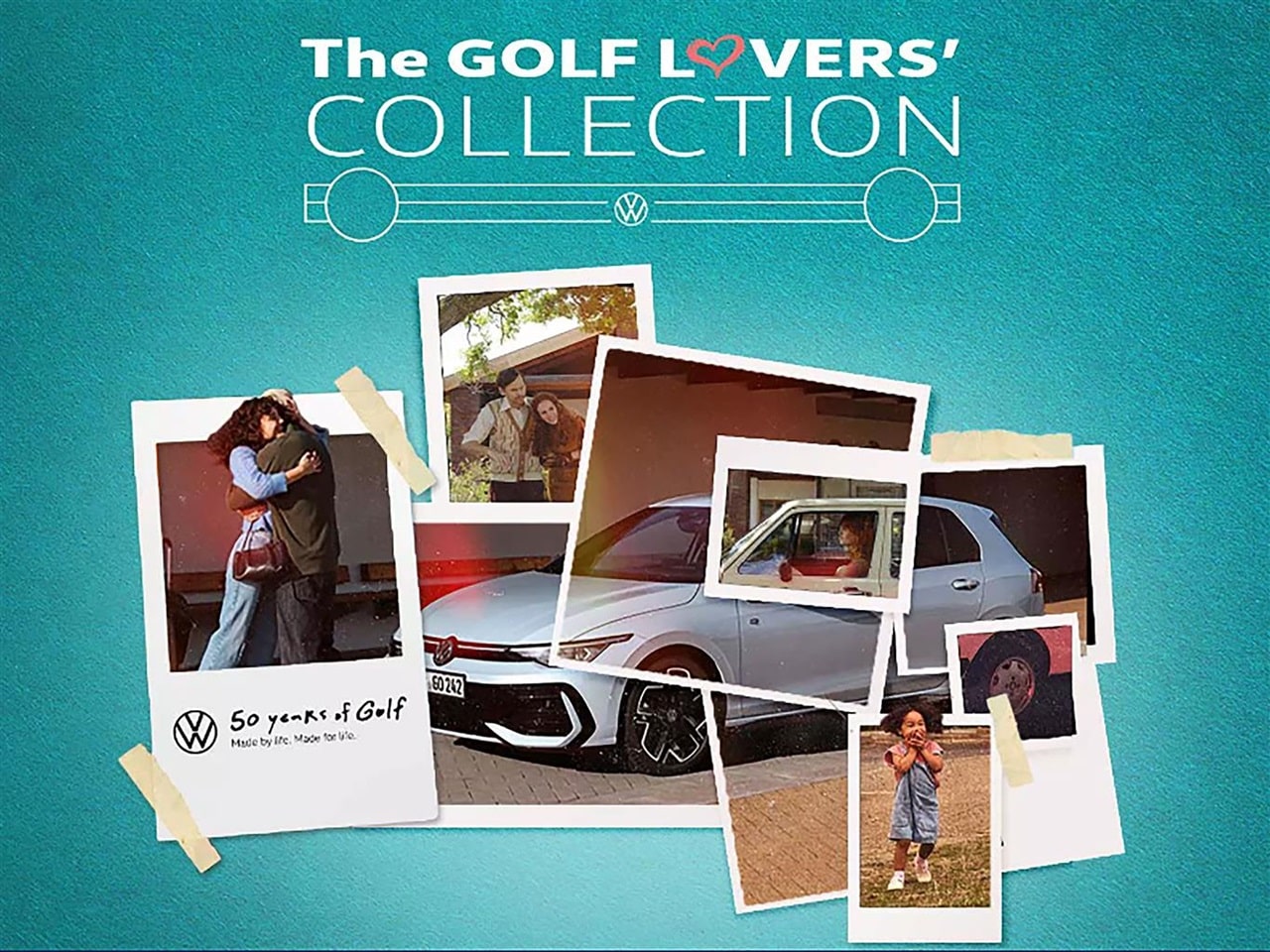 Volkswagen Italia festeggia i 50 anni di Golf con il concorso The Golf Lovers’ Collection