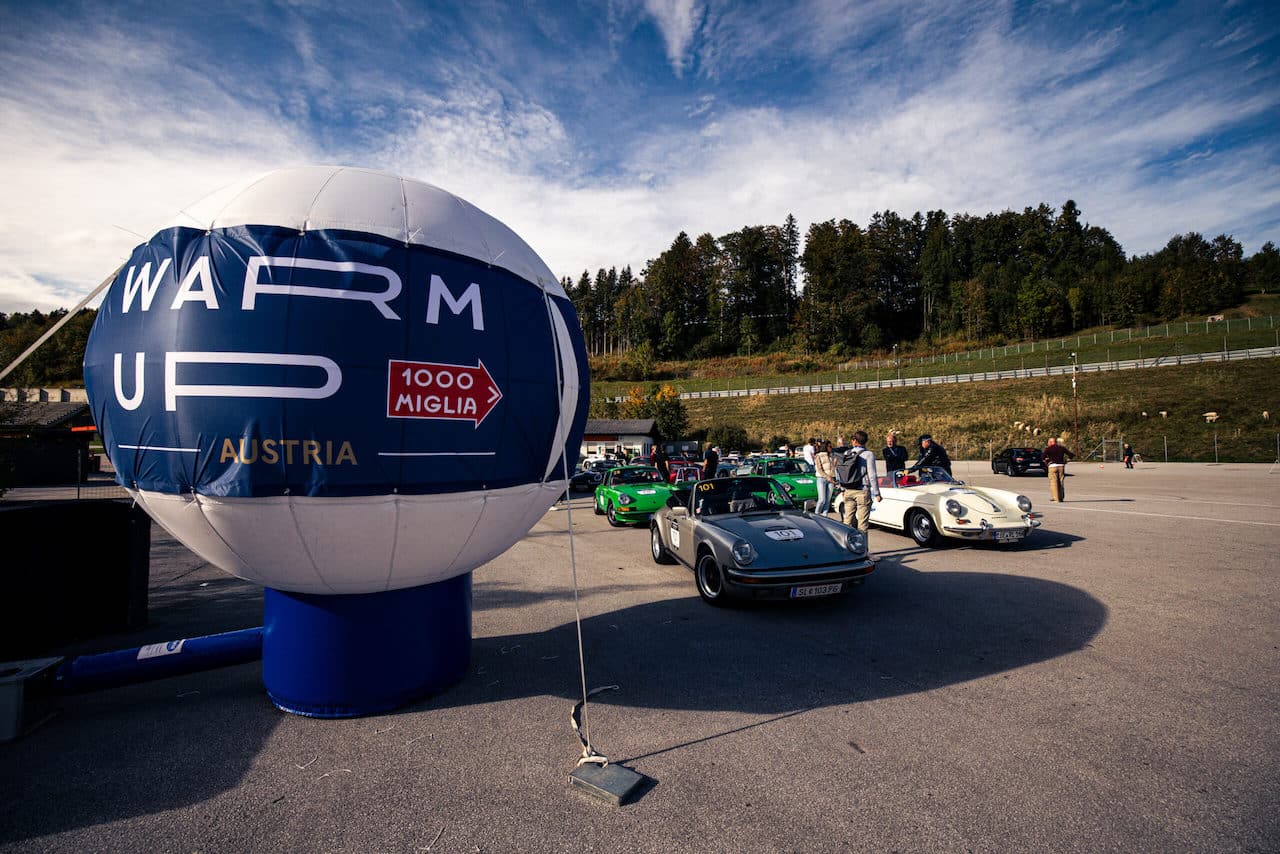 1000 Miglia 2025: il warm up arriva tra le bellezze dell’Austria