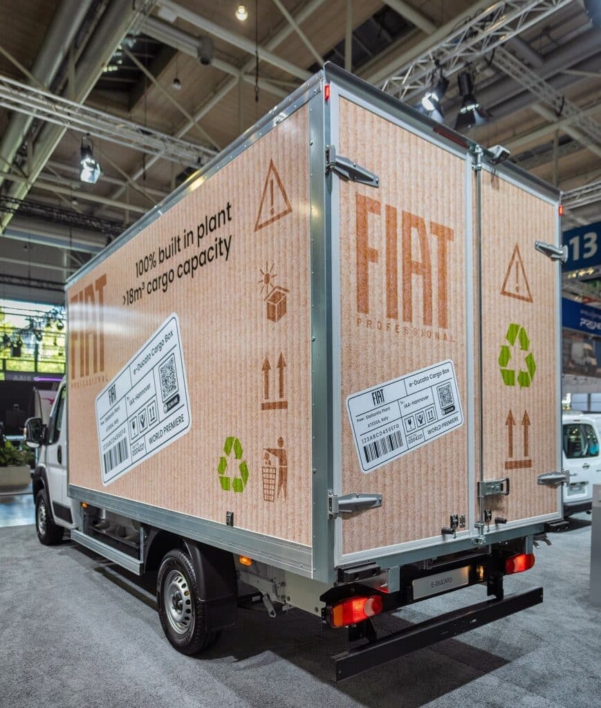 Fiat E-Ducato cargo Box