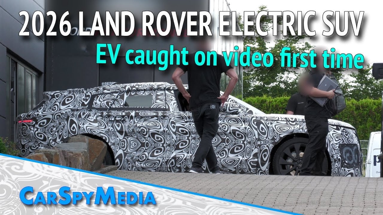 Land Rover: avvistato il secondo SUV elettrico [VIDEO SPIA]