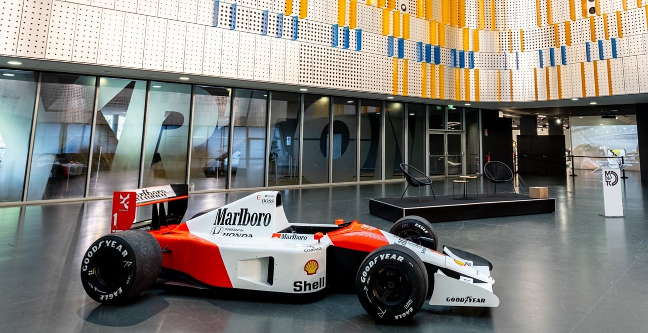 Il Mauto al Salone Auto Torino 2024 con la McLaren MP4/6-Honda del 1991