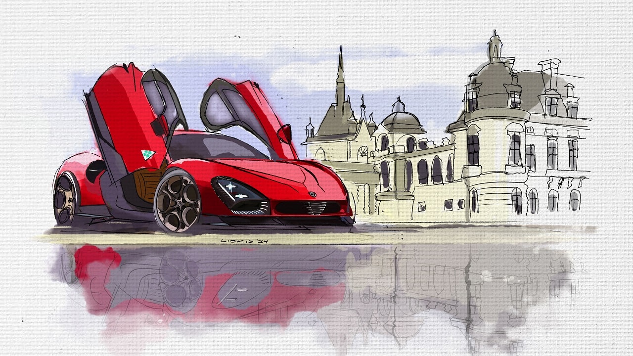 Alfa Romeo con la nuova 33 Stradale al concorso di eleganza “Chantilly Arts & Élégance Richard Mille”