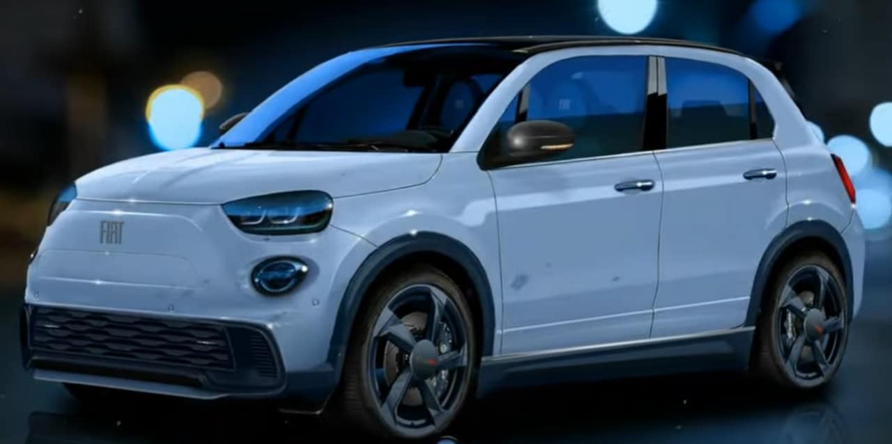 Fiat 500XL: ecco come potrebbe apparire la versione extra large del mitico modello [VIDEO RENDER]