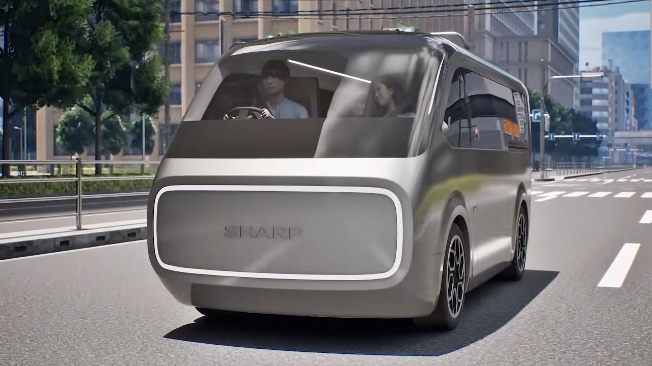 Sharp si prepara al debutto nel mondo delle auto elettriche con la concept LDK+