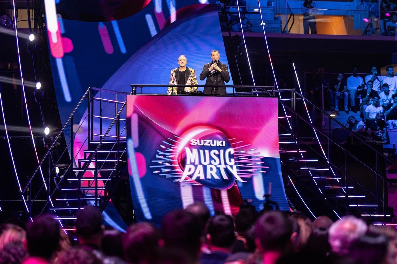 Suzuki accanto ad Amadeus per il suo debutto sul Nove con Suzuki Music Party