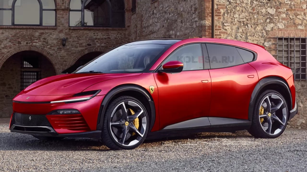 Ferrari elettrica: sarà questo il design definitivo del primo EV del cavallino? [RENDER]