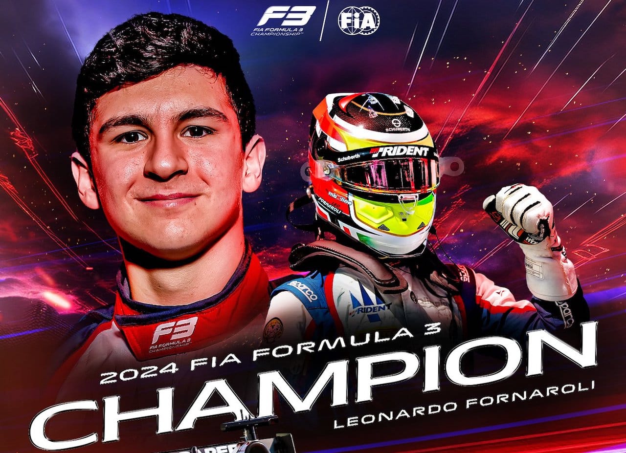 Formula 3: Monza esulta, l’italiano Fornaroli è il nuovo campione