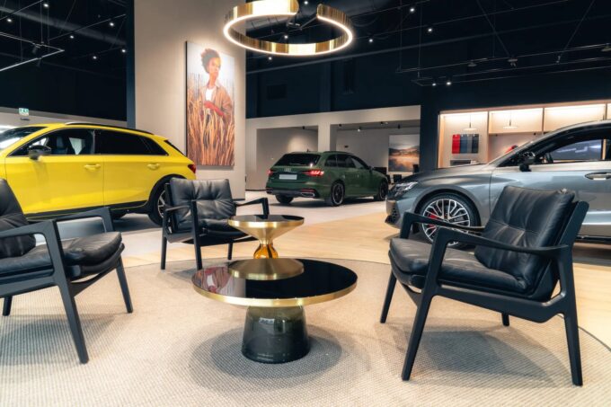 L’Audi Progressive Showroom Concept arriva a Milano con Lombarda Motori