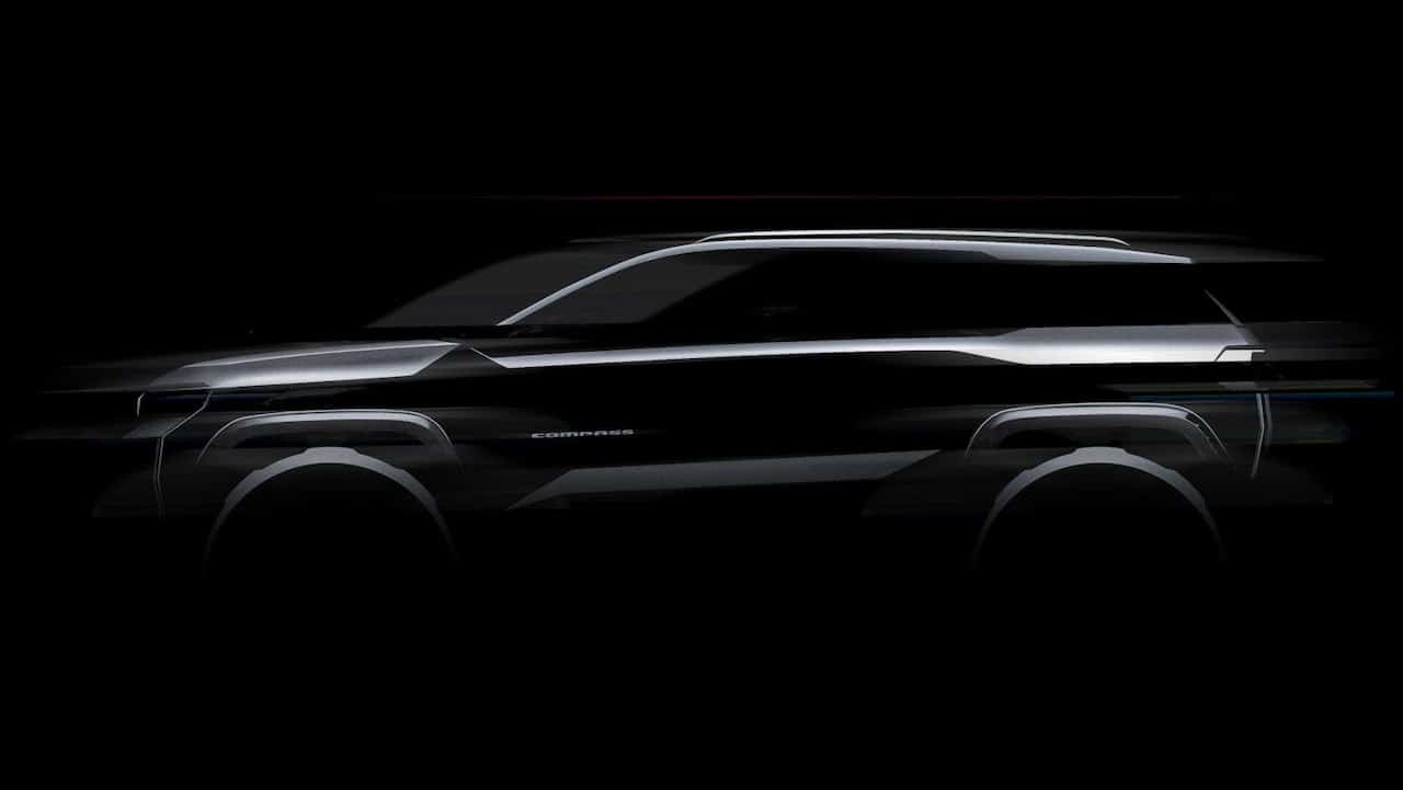 Jeep Compass 2025: la prima immagine della nuova generazione [TEASER]