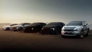 Mitsubishi annuncia l’arrivo di un nuovo C-SUV ibrido e benzina nel 2025