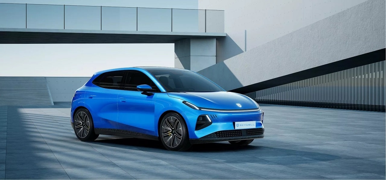 Skywell Q: ecco l’elettrica cinese che sembra una Tesla
