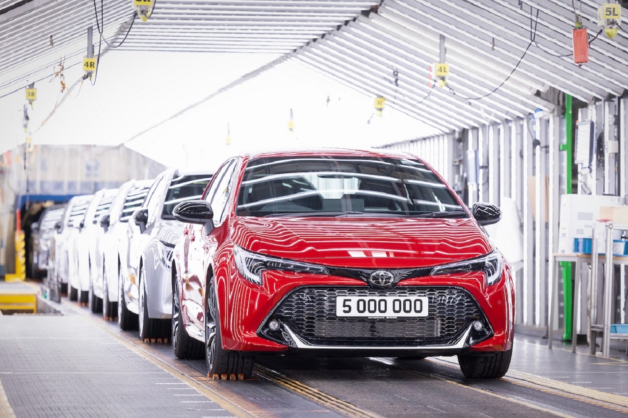 Toyota nella storia: nel Regno Unito prodotte 5 milioni di unità
