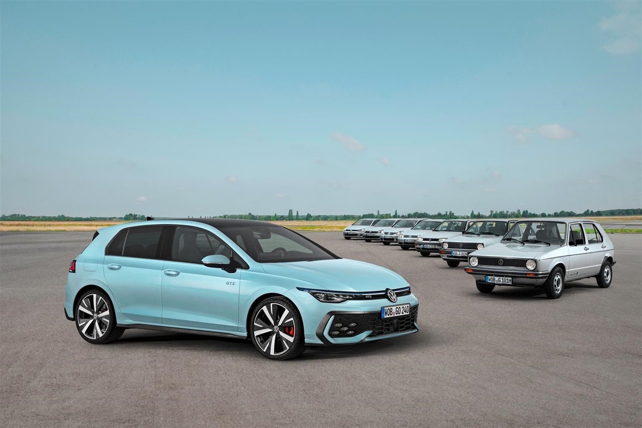 Volkswagen Italia celebra i 50 anni della Golf a Auto e Moto d’Epoca 2024