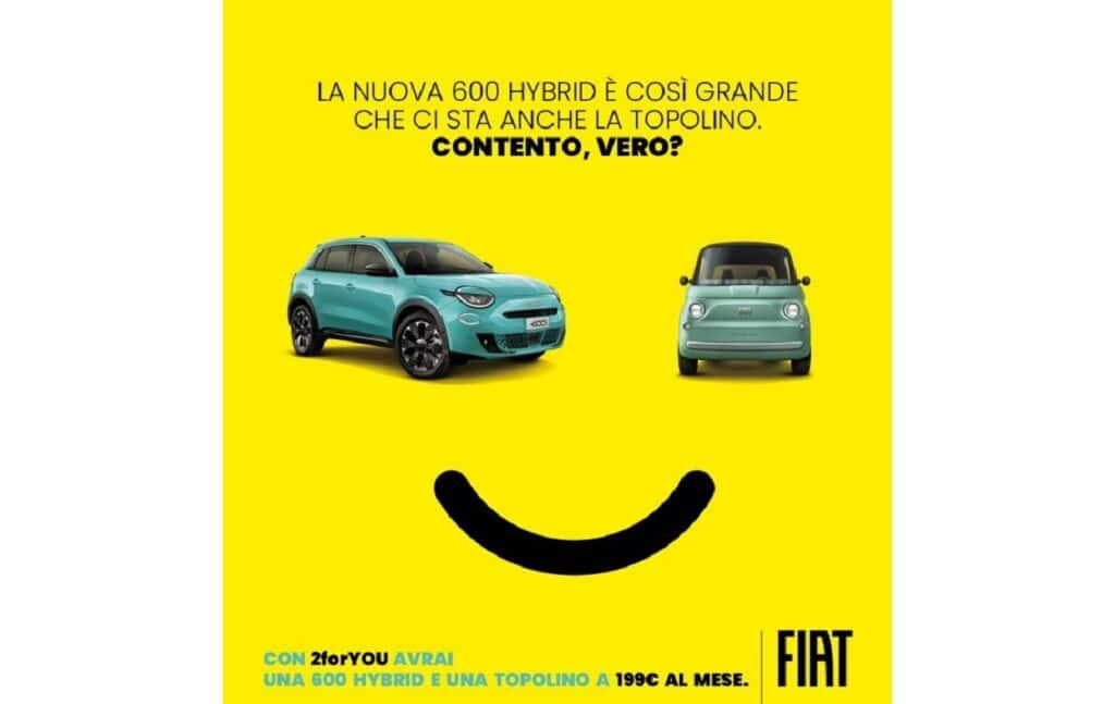 Fiat 600 Hybrid e Topolino