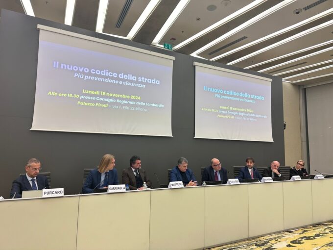 Il nuovo Codice della Strada – Più prevenzione e sicurezza: il convegno a Palazzo Pirelli a Milano