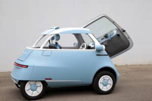 Microlino Spiaggina: sarà protagonista al Vintage Boat Show 2024