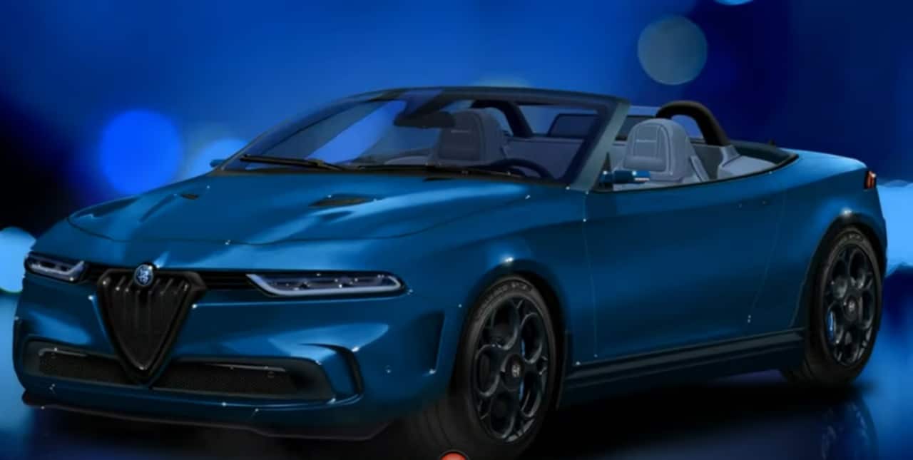 Nuova Alfa Romeo Giulietta Spider: il suo look potrebbe essere questo [VIDEO RENDER]
