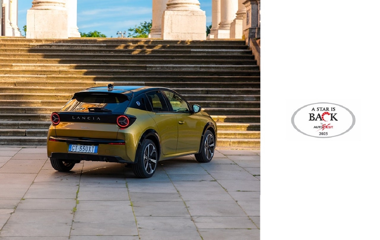 Lancia riceve il premio “A Star is Back” da Autobest