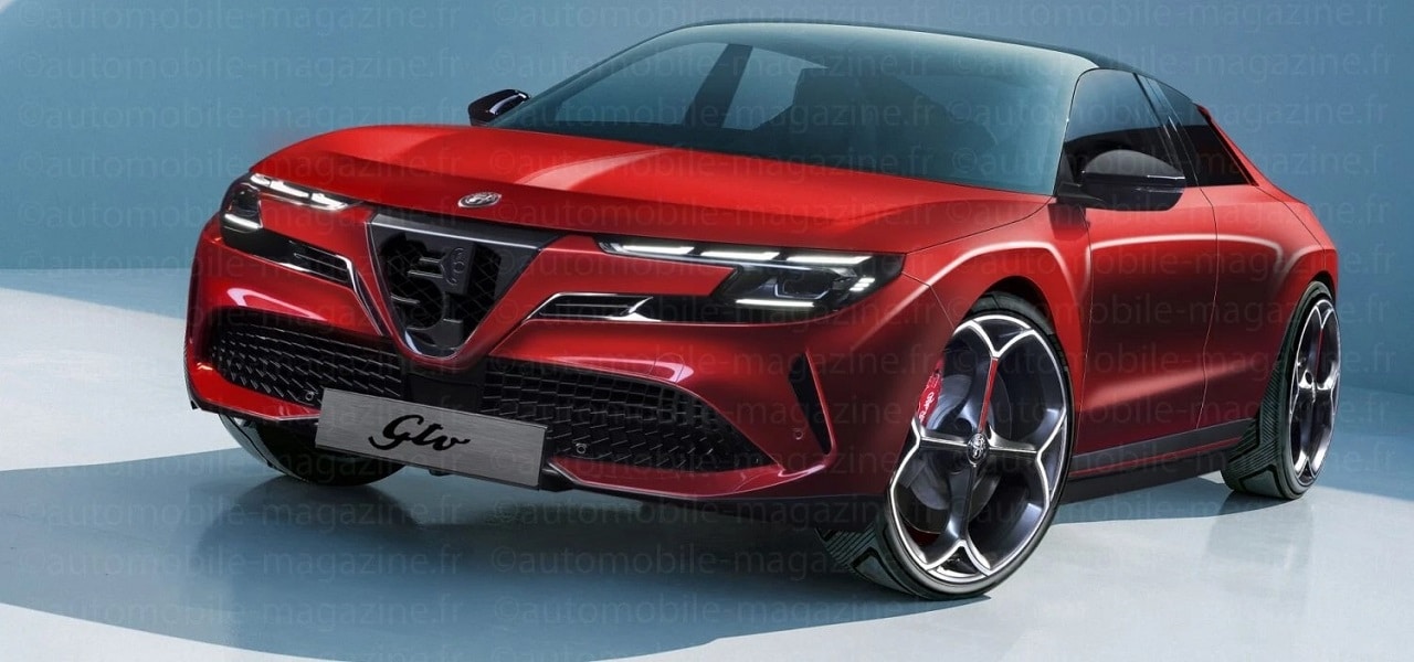 Nuova Alfa Romeo GTV: in Francia dicono che arriverà nel 2028 e sarà prodotta a Melfi [RENDER]