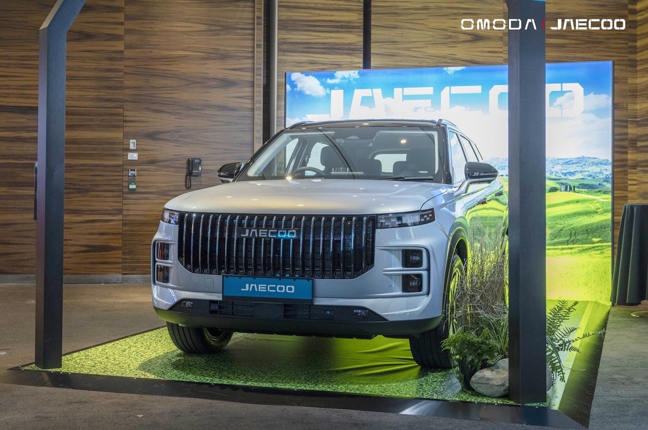 Jaecoo 7 PHEV arriva nel Regno Unito con il Super Hybrid System